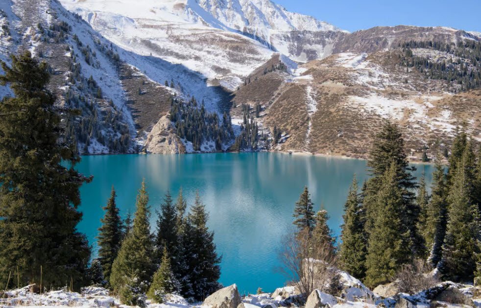 Big Almaty Lake, Almaty Region, Kazakhstan
